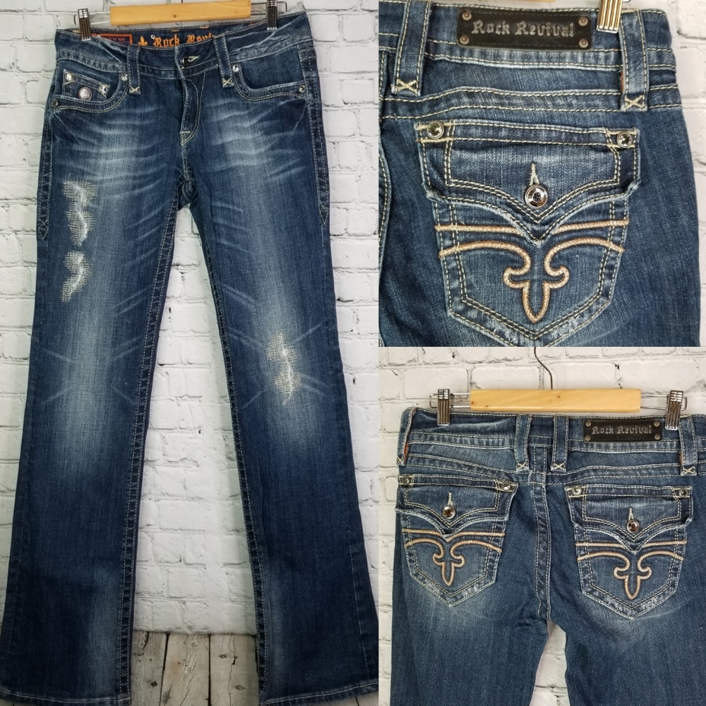 Rock Revival Jeans 30 Celine Boot
